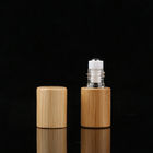 PETG 15ml Bamboo Roller Bottle For Eye Serum Hot Stamped